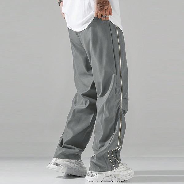 Men's Striped Athleisure Pants
